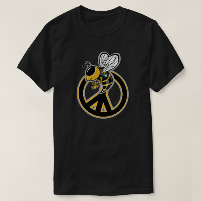 CAMISETA ABELHA PAZ  (Frente do Design)