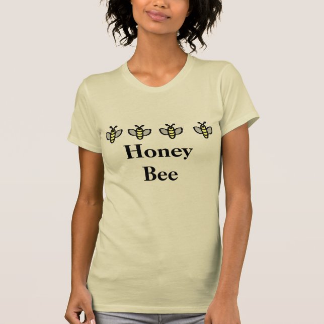 Camiseta abelhas, abelha do mel (Frente)