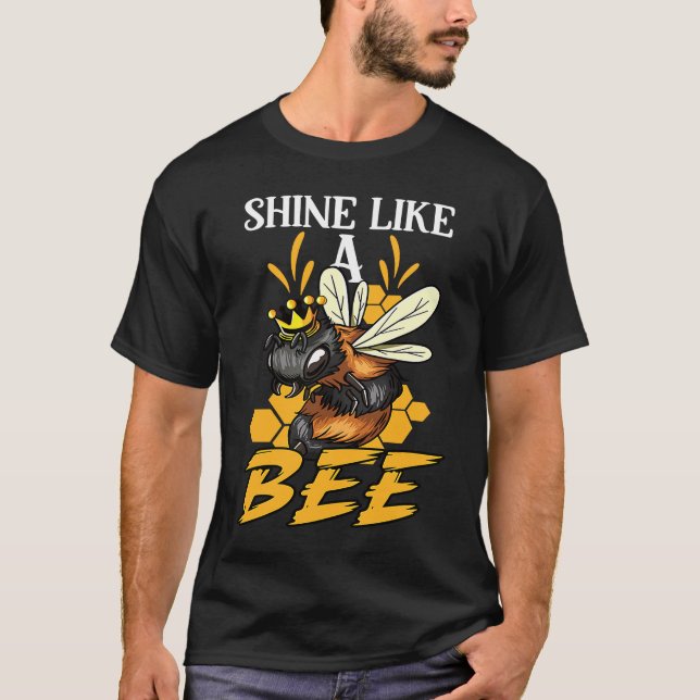 Camiseta Abelhas Abelhas Abelhas Apiárias Apiary Api (Frente)