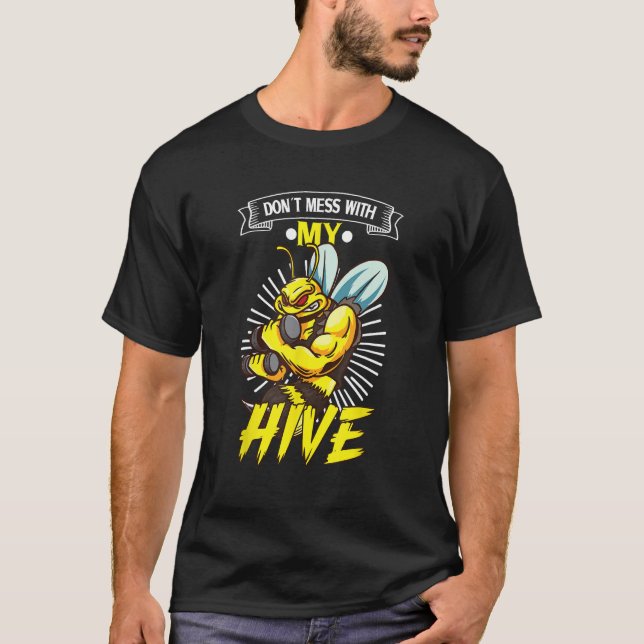 Camiseta Abelhas Abelhas Abelhas Apiárias Apiary Api (Frente)