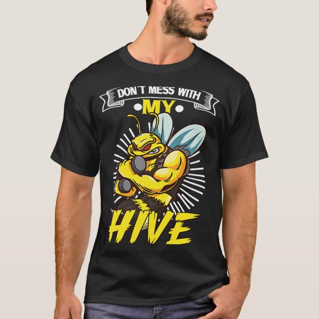 Camiseta Abelhas Abelhas Abelhas Apiárias Apiary Api (Frente)