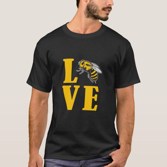 Camiseta Abelhas Ama Abelhas Apicultura De Mel (Frente)