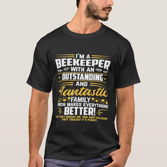 Camiseta Abelhas Apiaristas De Apicultura Homens (Frente)