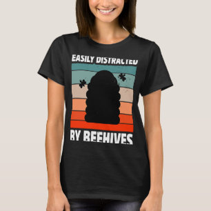 Camiseta Abelhas apícolas Abelhas Mel Abelhas