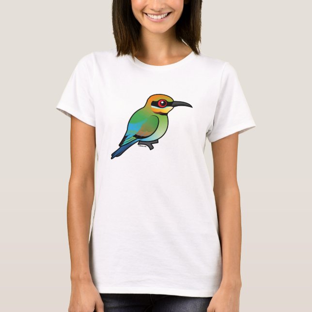 Camiseta Abelhas-Arco-Íris Birdorable (Frente)