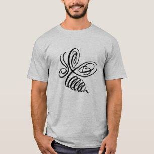 Camiseta Abelhas Calígradas Penwork