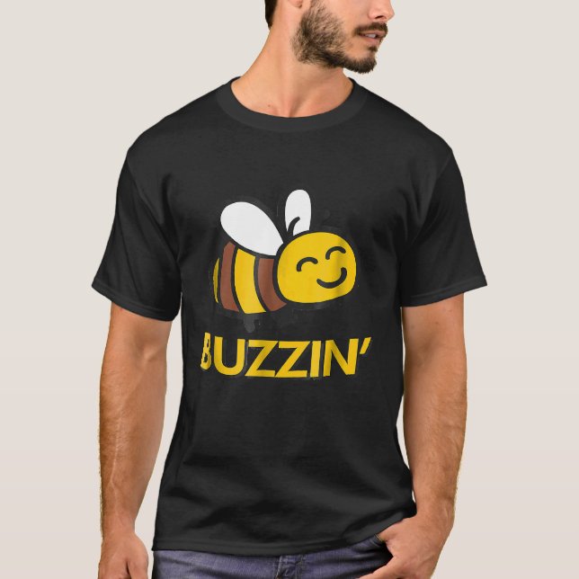 Camiseta Abelhas de Abelhas de Buzzin 1 (Frente)