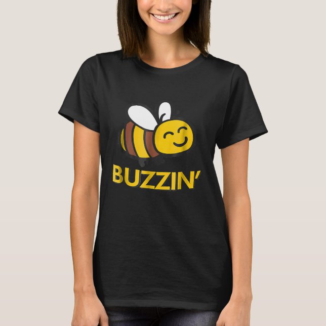 Camiseta Abelhas de Abelhas de Buzzin 1 (Frente)