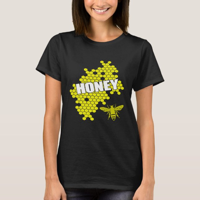 Camiseta Abelhas de Mel-Bebê Design (Frente)