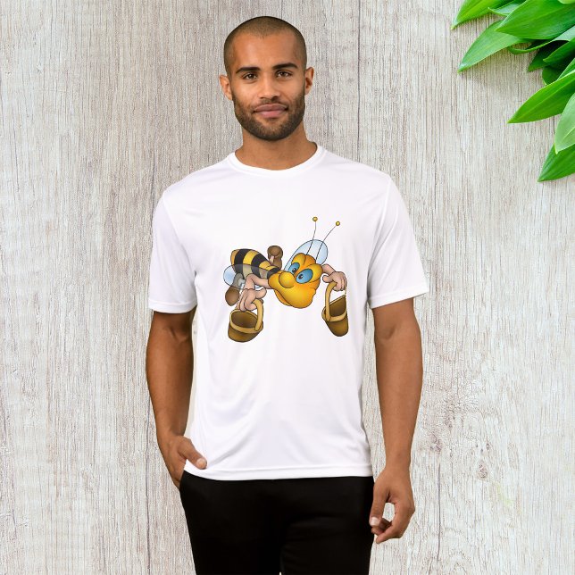 Camiseta Abelhas de mel com cestas e diversão de abelha ocu (Criador carregado)