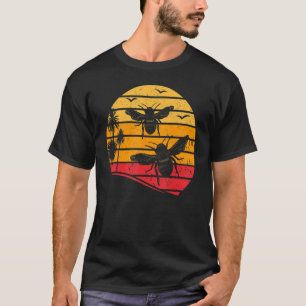 Camiseta Abelhas-De-Mel-Retro-Abelhas-Vintage