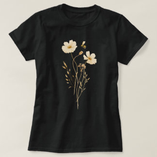 Camiseta Abelhas e Flores