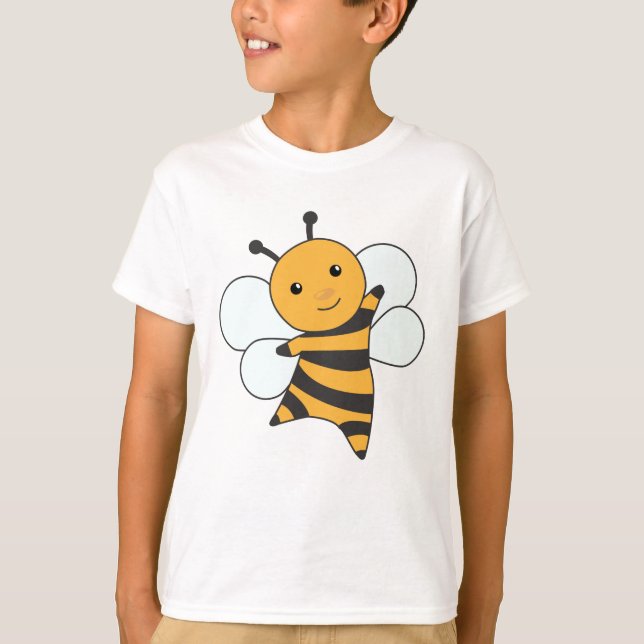 Camiseta Abelhas Engraçadas Abelhas Rainhas Bichinhas (Frente)