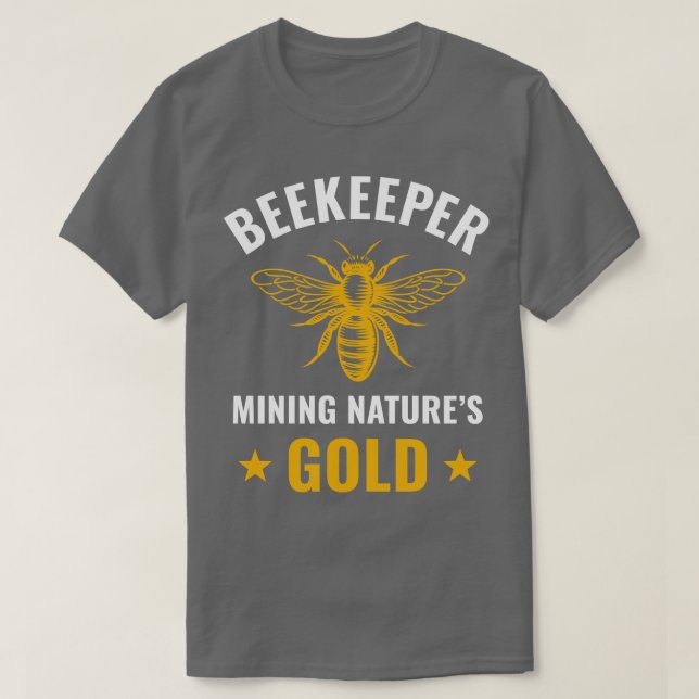 Camiseta Abelhas Engraçadas De Mel (Frente do Design)