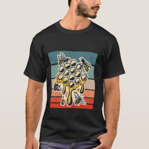 Camiseta Abelhas, favos, apicultura, natureza, abelhas, art