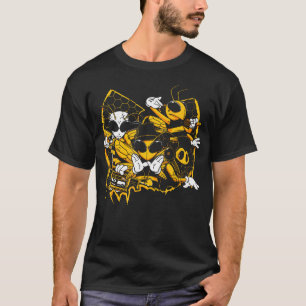 Camiseta Abelhas Hip Hop Antigo Rap da Escola Sobrevivendo