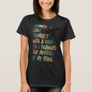 Camiseta Abelhas Ideias para Mulheres Apicultoras Gag Cute
