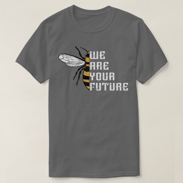 Camiseta Abelhas Somos o futuro1 (Frente do Design)