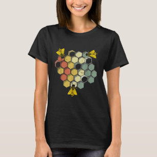 Camiseta Abelhas Sussuras Vintage Avejeira