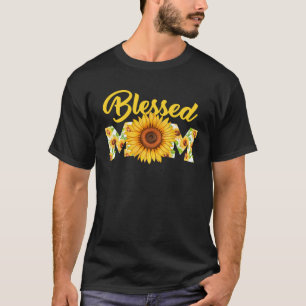 Camiseta Abençoada Mãe Feliz Dia das Mães Melhor Mãe Todos