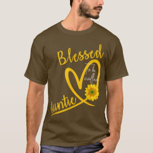 Camiseta Abençoada Por Ser Chamada De Mãe De Girassol De Co