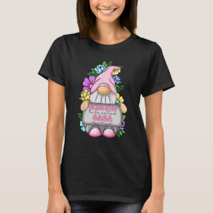 Camiseta Abençoada Seja Chamada Gaga Gnomo Garota Mães Boni