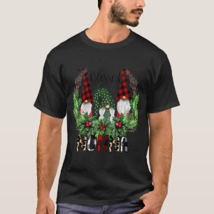 Camiseta Abençoada Vovó Gnomo de Natal Não