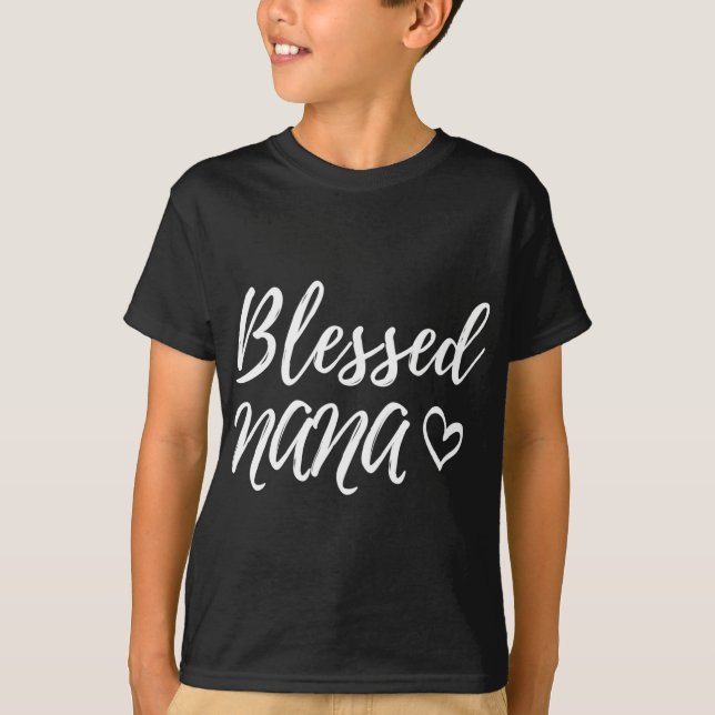 Camiseta Abençoada Vovó Nana, Matança de Natal (Frente)