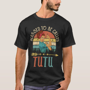 Camiseta Abençoadas sejam chamadas de Tutu Women Vintage De