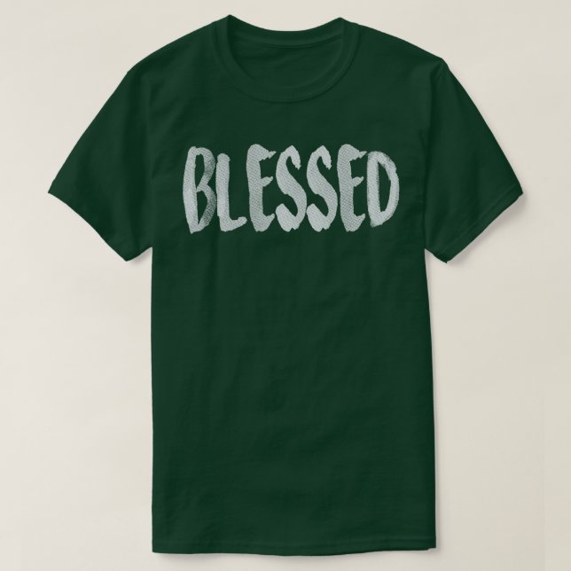 Camiseta Abençoado (Frente do Design)