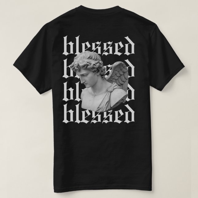 Camiseta Abençoado (Verso do Design)