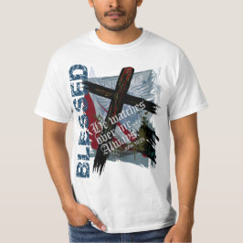 Camiseta Abençoado - 10:29 cristão de John da escritura da