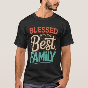 Camiseta Abençoado Com O Melhor Matchi Da Família De Sindic