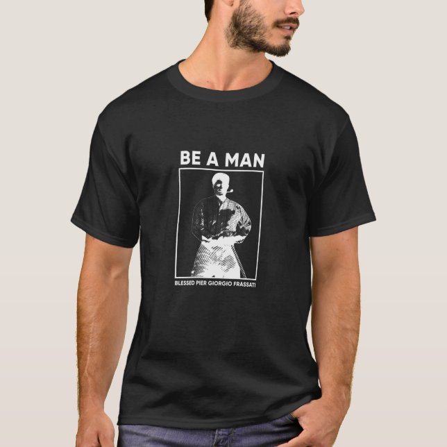 Camiseta Abençoado Pier Giorgio Frassoni - Verso l’Alto (Frente)