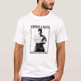 Camiseta Abençoado Pier Giorgio Frassoni - Verso l’Alto