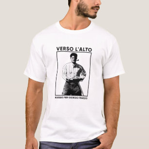 Camiseta Abençoado Pier Giorgio Frassoni - Verso l’Alto