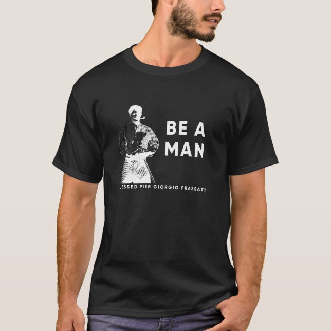 Camiseta Abençoado Pier Giorgio Frassoni - Verso l’Alto (Frente)