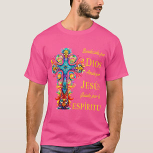 Camiseta Abençoado Por Deus - Amado Por Jesus Christian Cro