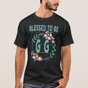 Camiseta Abençoado Por Ser Excelente Vovó T Shirt Gift