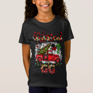 Camiseta Abençoado Seja Chamado Caminhão Vermelho Gigi Nata