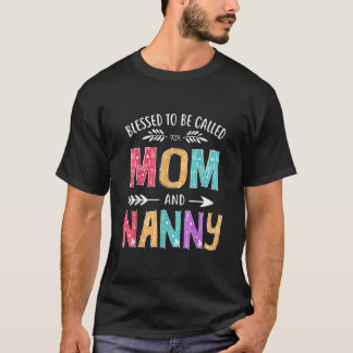 Camiseta Abençoado seja chamado de mãe e babá