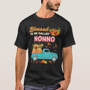 Camiseta Abençoado Seja Chamado De Não-Sem-Pumpkin Truck Gr