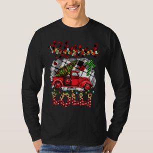 Camiseta Abençoado Seja Chamado Lolly Christmas Red Truck