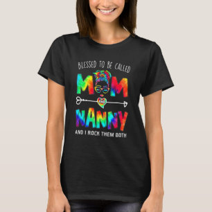 Camiseta Abençoado Seja Chamado Mãe E Dia de as mães Da Ama