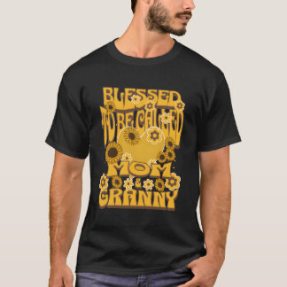 Camiseta Abençoado Seja Chamado Mãe E Dia de as mães Da Avó