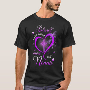 Camiseta Abençoado Seja Chamado Mãe E Dia de as mães De Non