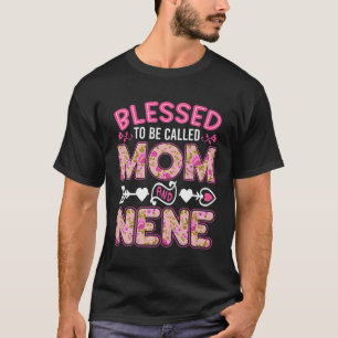 Camiseta Abençoado Seja Chamado Mãe E Dia de as mães Nene
