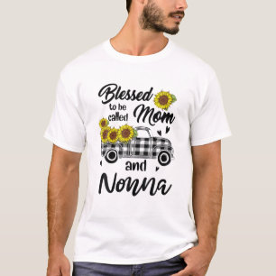 Camiseta Abençoado Seja Chamado Mãe E Mãe Da Não Engraçada