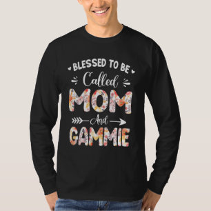 Camiseta Abençoado Seja Chamado Mãe E Mães Engraçadas Com G
