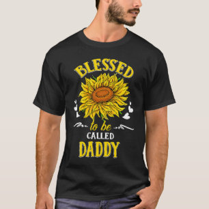 Camiseta Abençoado Seja Chamado Pai Para Mulheres Mens